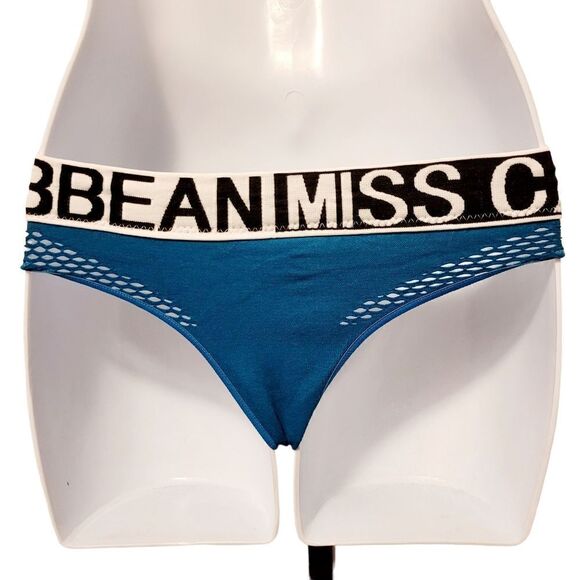 2/$20 Brand new white/blue T-backs underwear panties - Picture 3 of 4